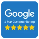5 star Google Rating