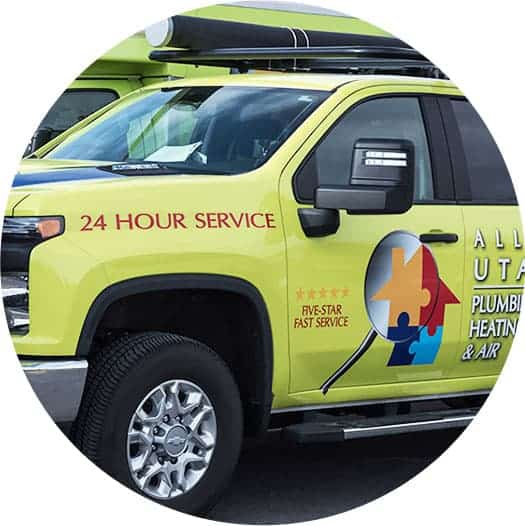 All Utah Plumbing, Heating & Air truck